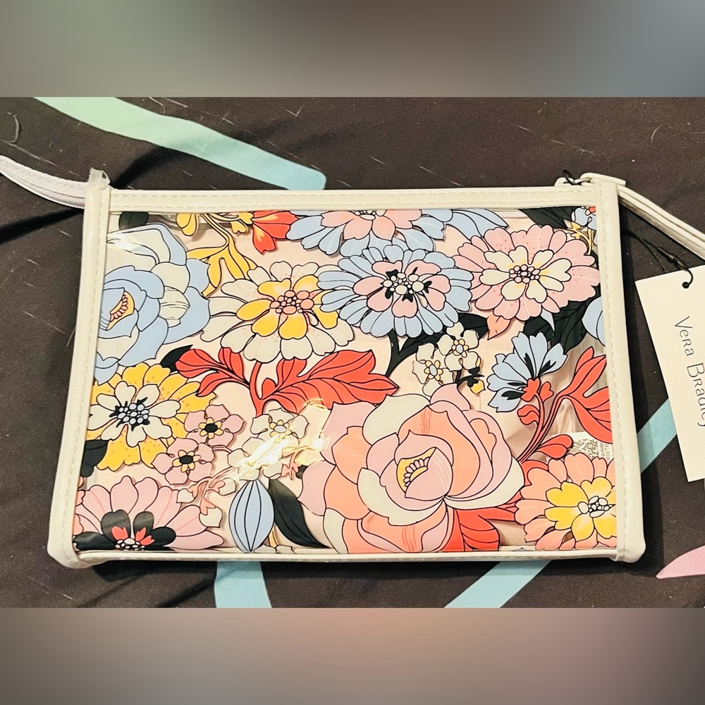 Vera Bradley Clear Beach Wristlet